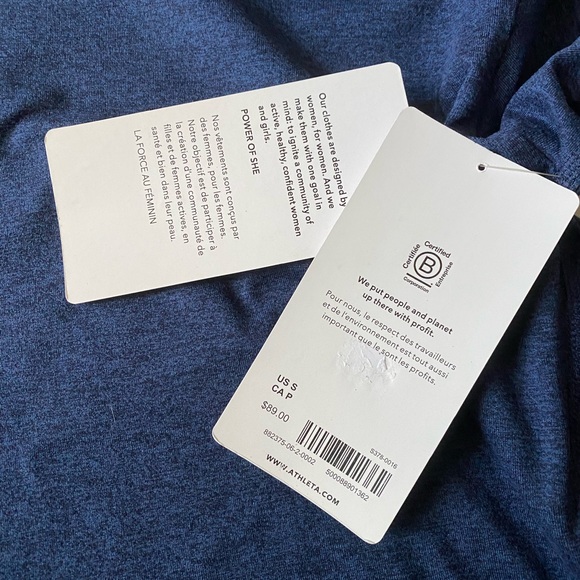 NWT Athleta Uptempo Hoodie Sweatshirt Size S - Picture 7 of 10